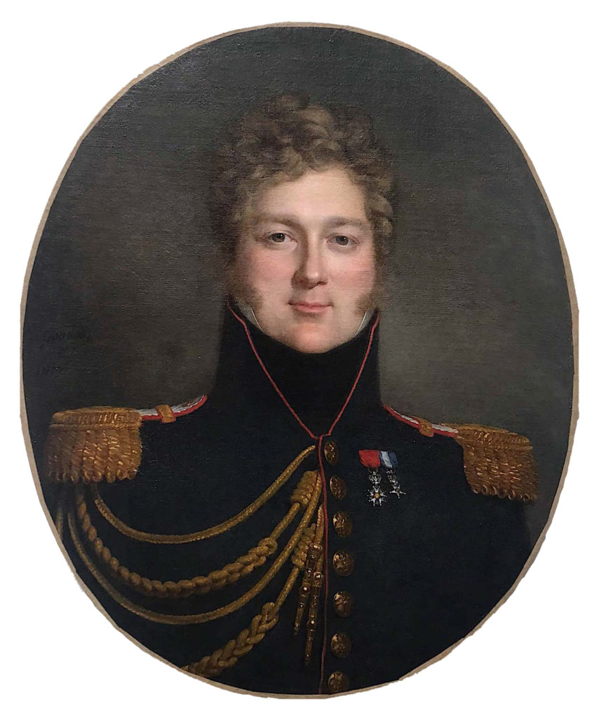Portrait de Hubert Nabert de la Ferté Meun après restauration